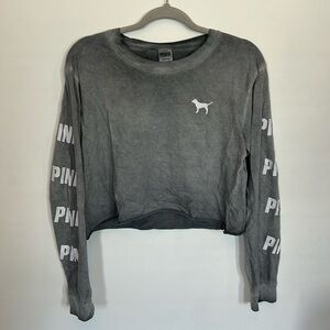 PINK cropped long sleeve